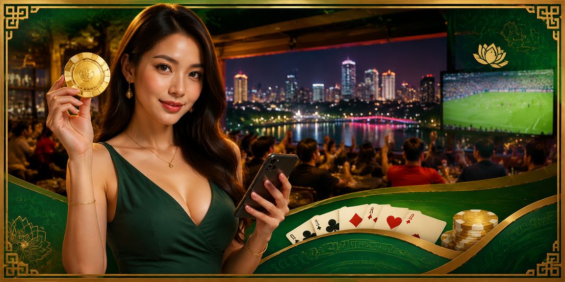 Người chơi tham gia trò chơi bài tại d35